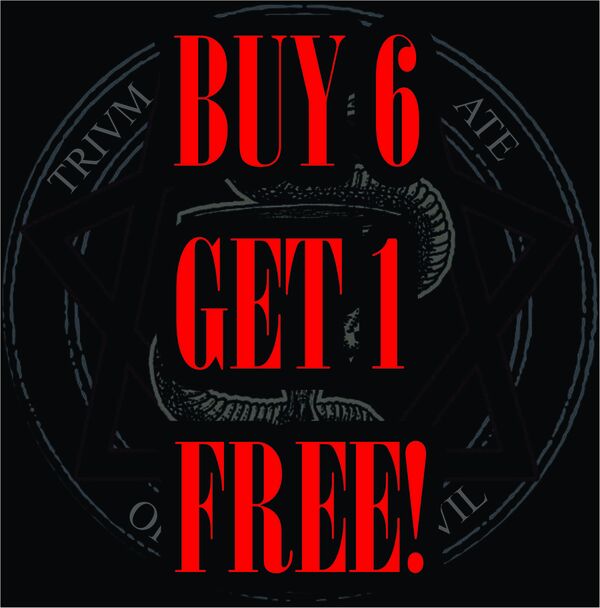 BUY 6 & GET 1 FREE!!