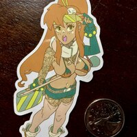 tattooed yoko sticker - Thumbnail 1