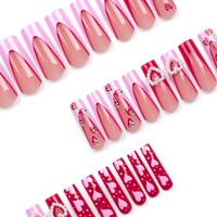 Heart/Strawberry Nails - Thumbnail 1