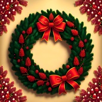 Christmas Wreath Cross Stitch Pattern - Thumbnail 2