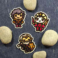 Baldur's Gate 3 Villain Stickers - Thumbnail 1
