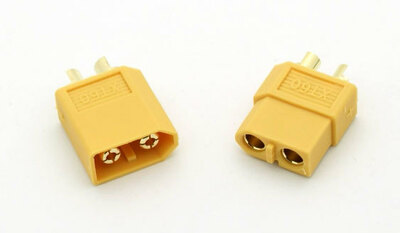 XT60 RC Battery Connectors Male & Female Pair   