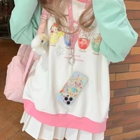 Animal Dessert Patchwork Sweatshirt  - Thumbnail 1