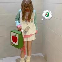 Animal Dessert Patchwork Sweatshirt  - Thumbnail 4