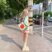 Animal Dessert Patchwork Sweatshirt  - Thumbnail 7