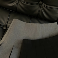 Japanese Pleated A-Line Mini Skirt  - Thumbnail 7