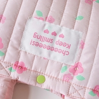 Flower Padded Tote Bag - Thumbnail 4