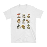 Mushroom Print Short Sleeve T-shirt  - Thumbnail 1