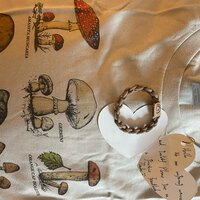 Mushroom Print Short Sleeve T-shirt  - Thumbnail 5