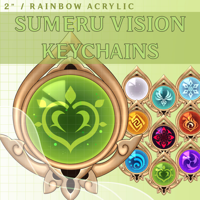 Sumeru vision keychains