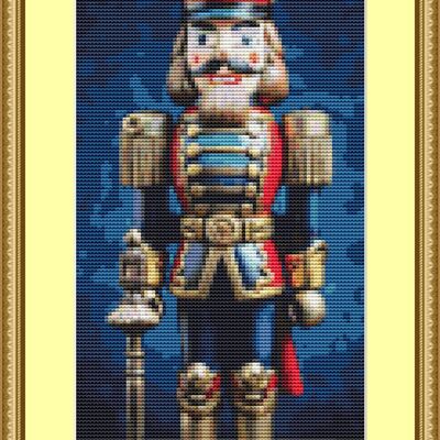 Nutcracker cross stitch pattern - Thumbnail 2
