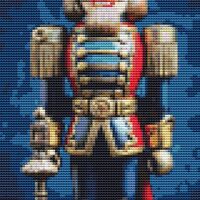 Nutcracker Cross Stitch Pattern - Thumbnail 1