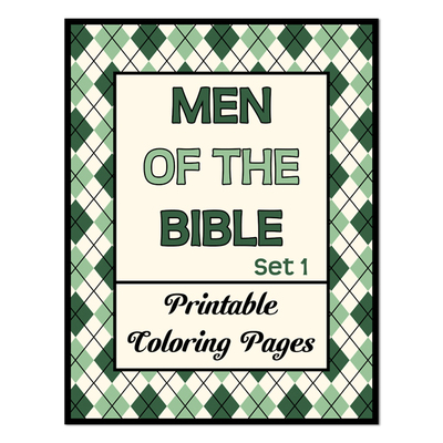 Men Of The Bible Set 1_Printable Coloring Pages