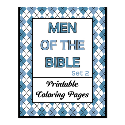 Men Of The Bible Set 2_Printable Coloring Pages