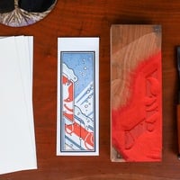 "Four Seasons" Woodblock Print Set - Thumbnail 6