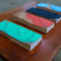 "Four Seasons" Woodblock Print Set - Thumbnail 7