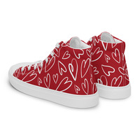  Valerie Womens high top canvas shoes - Thumbnail 2