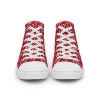  Valerie Womens high top canvas shoes - Thumbnail 7