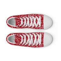 Valerie Womens high top canvas shoes - Thumbnail 8