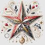 Star Design Cross Stitch Pattern-1