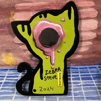 Zebra Steve Magnet - Thumbnail 1