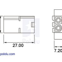 Tamiya Male Pigtail RC Battery Connector   - Thumbnail 3