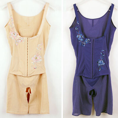 Women's underwear tight shapewear abdomen butt-lifting shapers bodysuit d71063 - Thumbnail 2