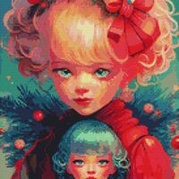 My Doll Cross Stitch Pattern - Thumbnail 1