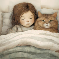 Snuggling Together Cross Stitch Pattern - Thumbnail 2