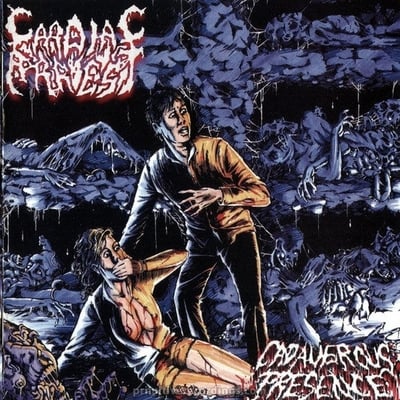 Cardiac arrest- cadaverous presence