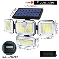 LED Super Bright Solar Lamp Lights Waterproof