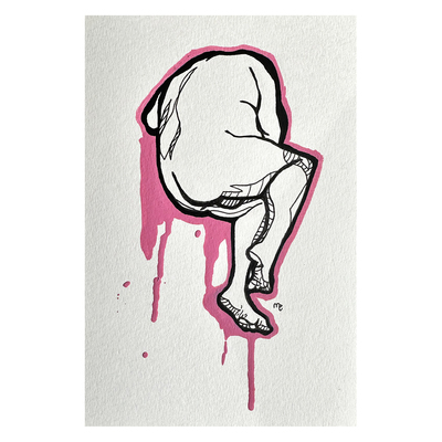 Transcendence - Ink & Acrylic