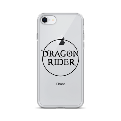 Dragon rider clear case for iphone