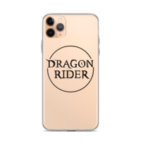 DRAGON RIDER Clear Case for iPhone - Thumbnail 1