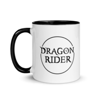 DRAGON RIDER Mug with Color Inside - Thumbnail 3