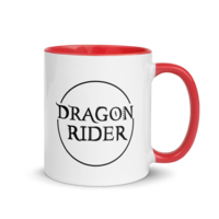DRAGON RIDER Mug with Color Inside - Thumbnail 10