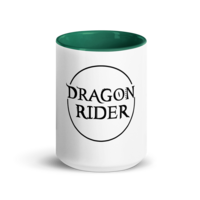 DRAGON RIDER Mug with Color Inside - Thumbnail 20