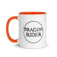 DRAGON RIDER Mug with Color Inside - Thumbnail 24