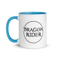 DRAGON RIDER Mug with Color Inside - Thumbnail 27