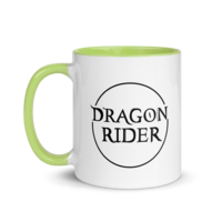 DRAGON RIDER Mug with Color Inside - Thumbnail 39
