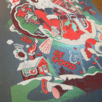 Santa "He Sees Y'all!" Print - Thumbnail 1