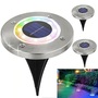 Garden Solar Powered LED Disk Light-2