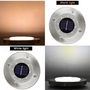 Garden Solar Powered LED Disk Light-4