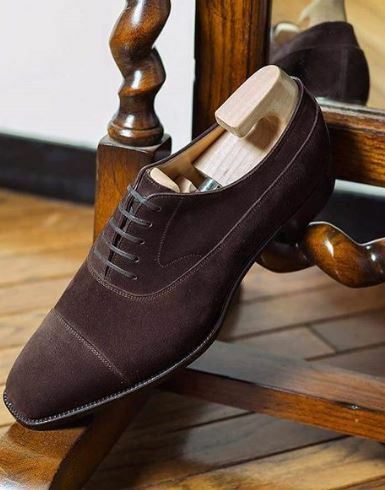 Men Handmade suede shoes, men's oxford shoes,formal shoes, men dress shoes