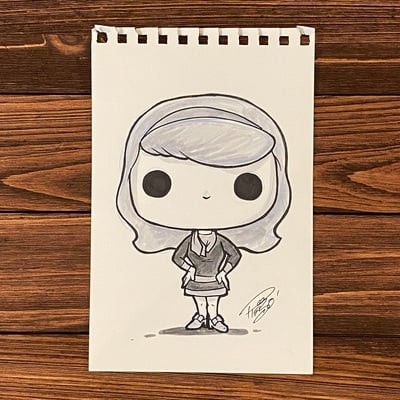 Original concept sketch - “wishlist” daphne 