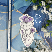 Mushroom ladies stickers - Thumbnail 4