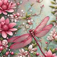 Dragonfly Cross Stitch Pattern - Thumbnail 2