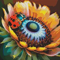 Ladybird Cross Stitch Pattern - Thumbnail 1