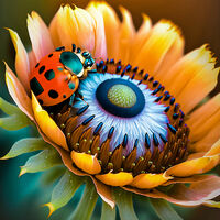 Ladybird Cross Stitch Pattern - Thumbnail 2