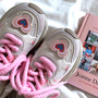*Free Shipping*RETRO HEART SNEAKERS-1